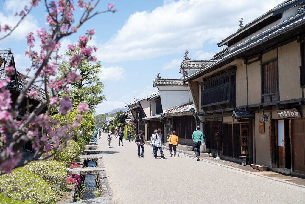 海野宿の町並み