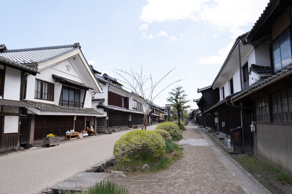 海野宿の町並み