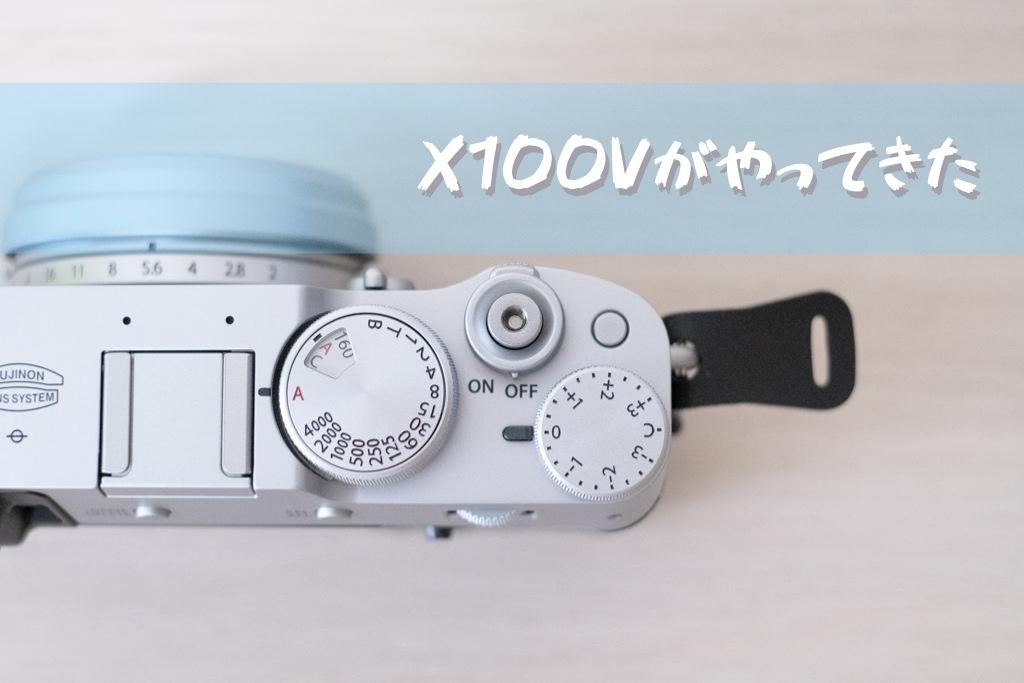 X100Vがやってきた